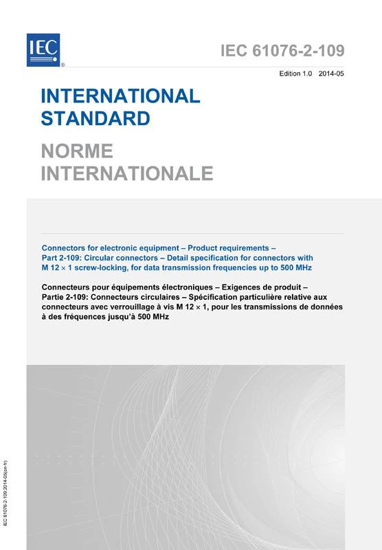 Cover IEC 61076-2-109:2014
